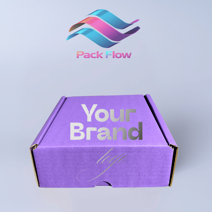 بوكس بنفسجي + طباعة لوغو - Image 3